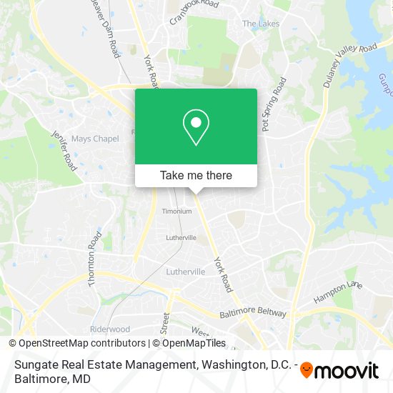 Sungate Real Estate Management map