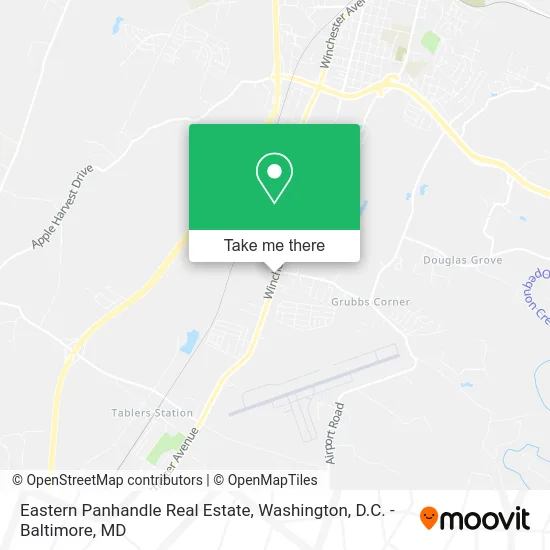 Eastern Panhandle Real Estate map
