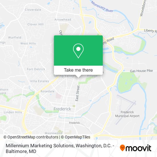 Millennium Marketing Solutions map