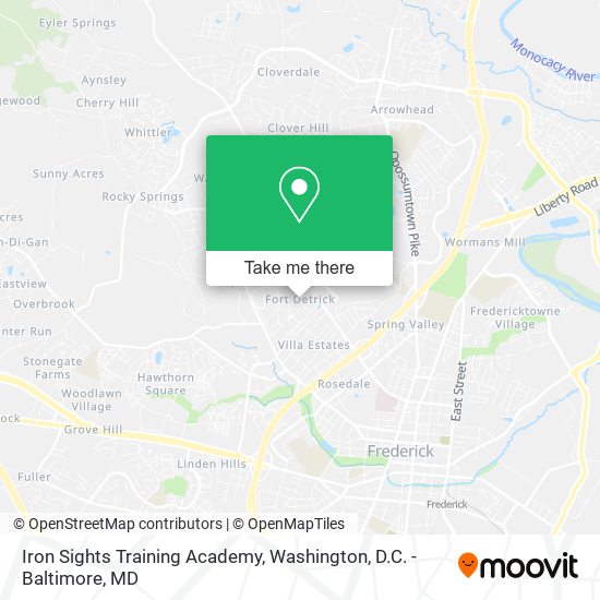 Iron Sights Training Academy map