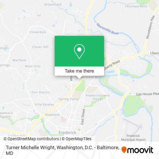 Turner Michelle Wright map