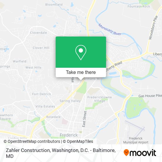 Zahler Construction map