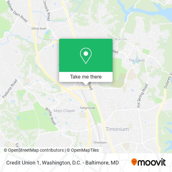 Credit Union 1 map