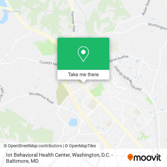 Iot Behavioral Health Center map
