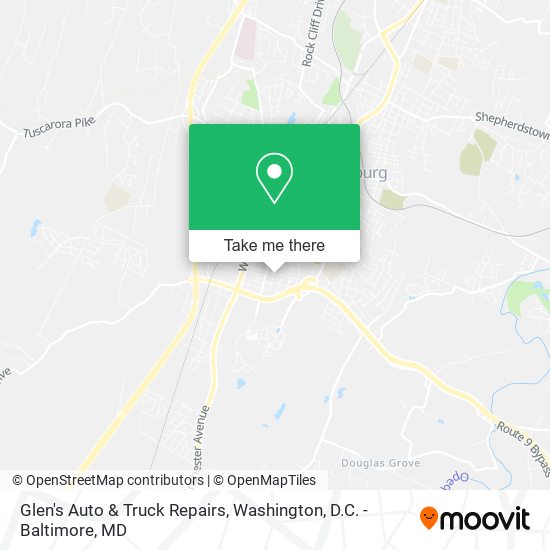 Mapa de Glen's Auto & Truck Repairs