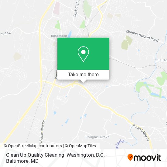 Clean Up Quality Cleaning map
