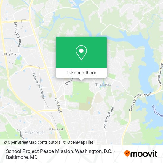 School Project Peace Mission map