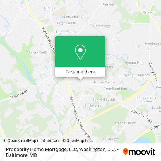 Prosperity Home Mortgage, LLC map