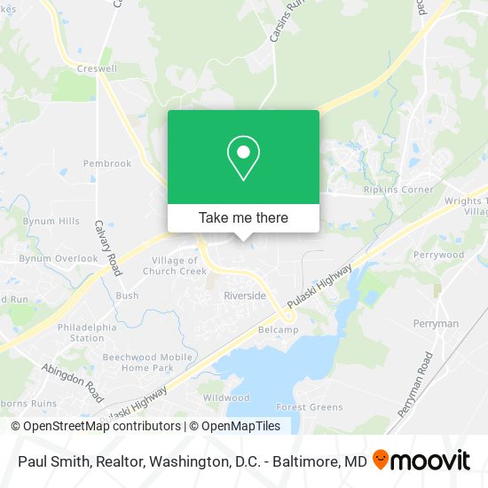 Paul Smith, Realtor map