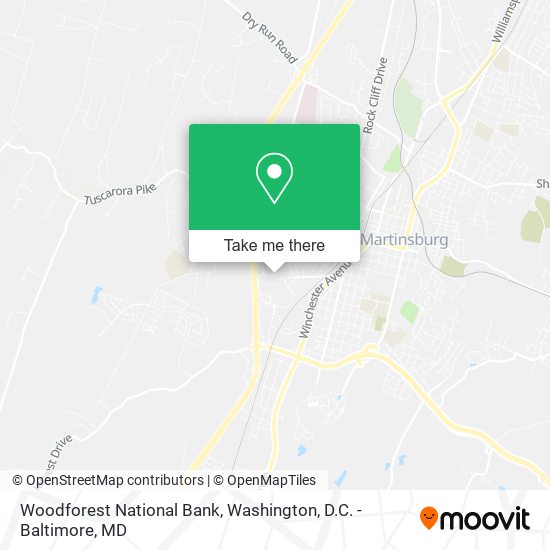 Mapa de Woodforest National Bank