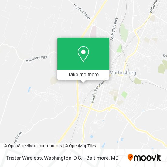 Tristar Wireless map