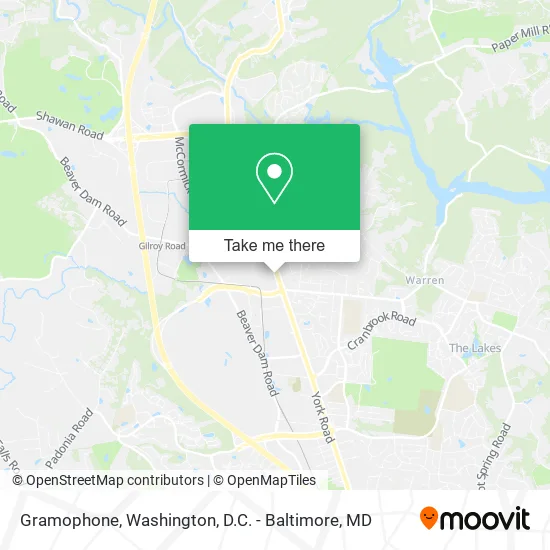 Gramophone map