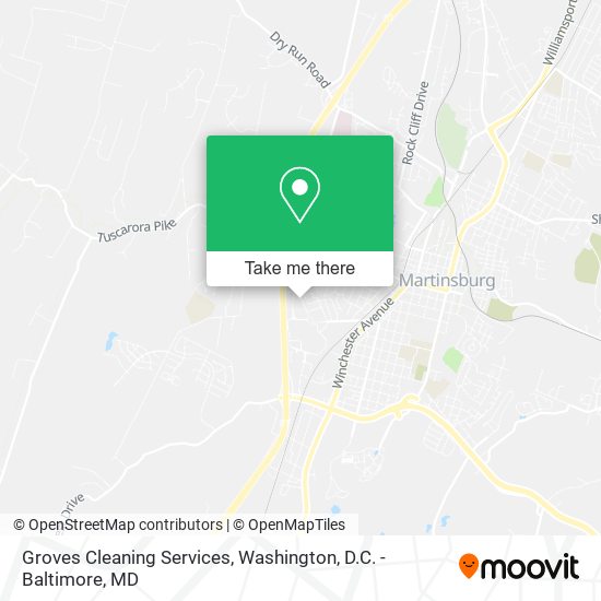 Groves Cleaning Services map