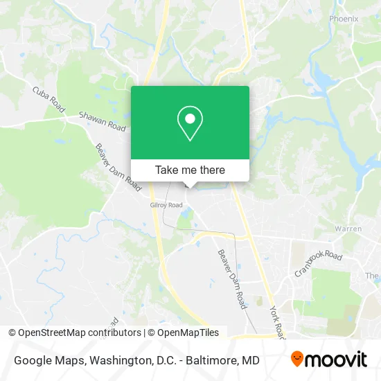 Google Maps map