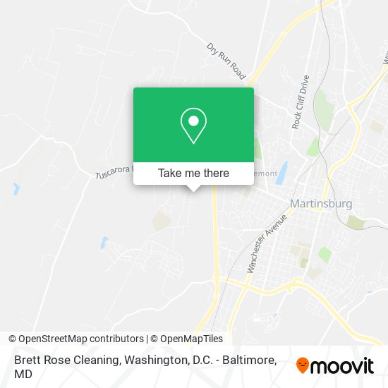 Mapa de Brett Rose Cleaning