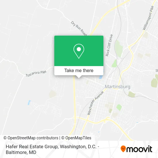 Hafer Real Estate Group map