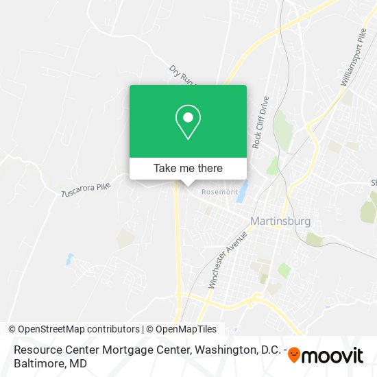 Mapa de Resource Center Mortgage Center