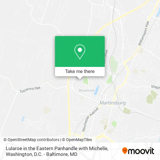 Mapa de Lularoe in the Eastern Panhandle with Michelle