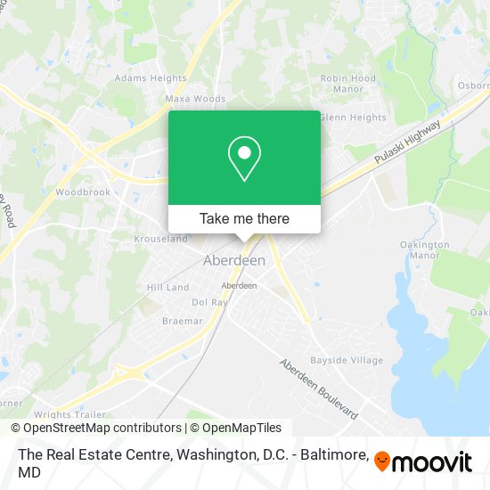 The Real Estate Centre map