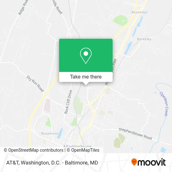 AT&T map