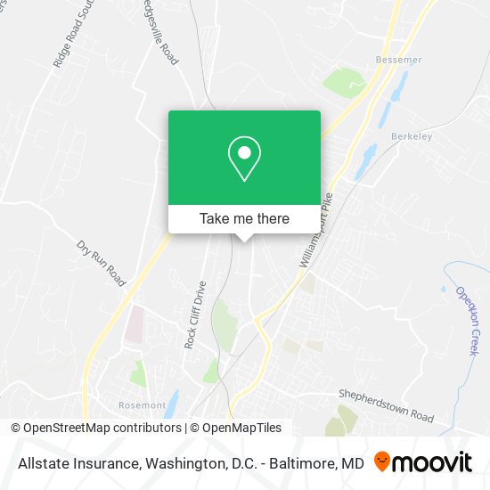 Allstate Insurance map