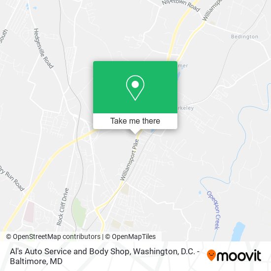 Mapa de Al's Auto Service and Body Shop
