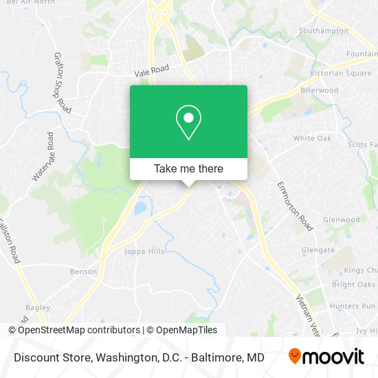 Discount Store map