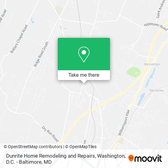 Dunrite Home Remodeling and Repairs map