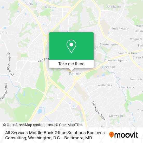 All Services Middle-Back Office Solutions Business Consulting map