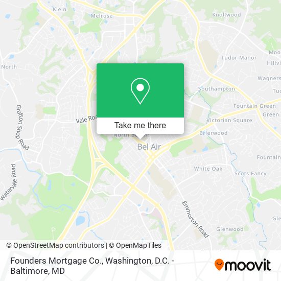 Mapa de Founders Mortgage Co.