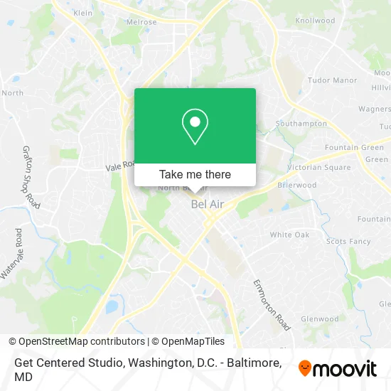Get Centered Studio map