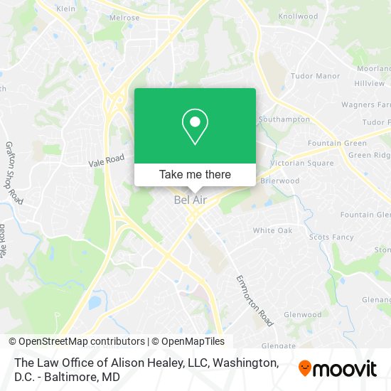 The Law Office of Alison Healey, LLC map