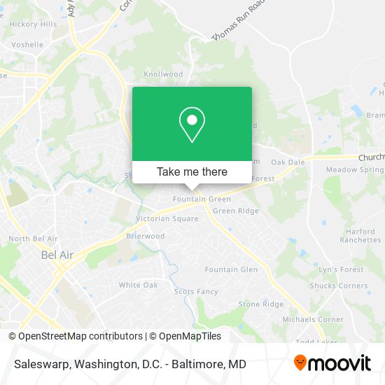 Saleswarp map