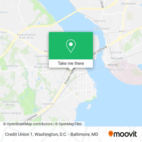 Credit Union 1 map