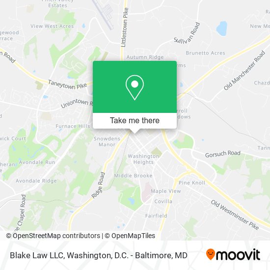 Blake Law LLC map