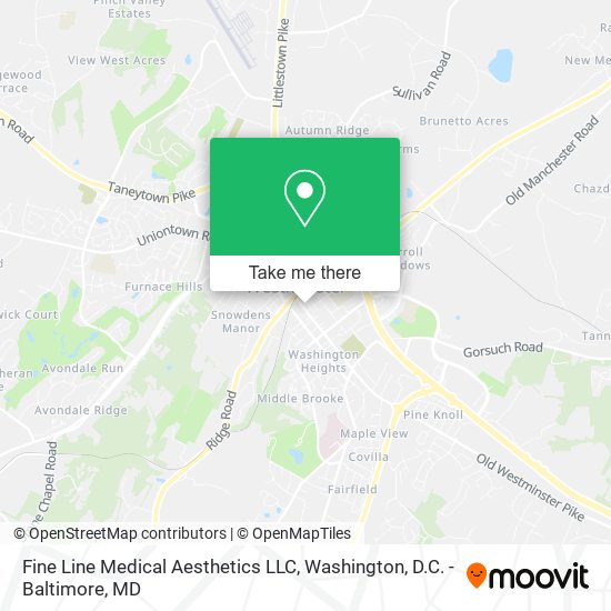 Mapa de Fine Line Medical Aesthetics LLC