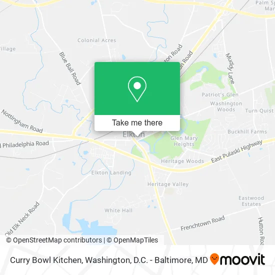 Curry Bowl Kitchen map