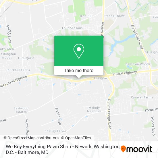 We Buy Everything Pawn Shop - Newark map