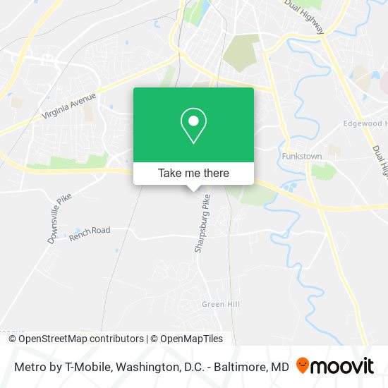 Metro by T-Mobile map