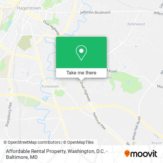 Affordable Rental Property map