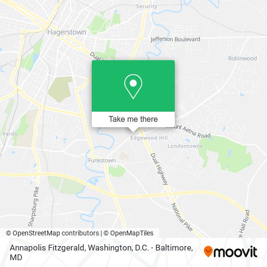 Mapa de Annapolis Fitzgerald