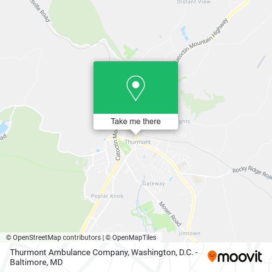 Thurmont Ambulance Company map