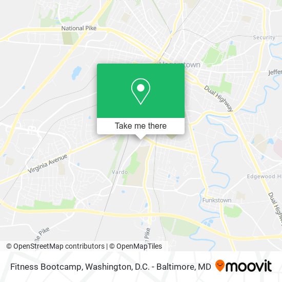 Mapa de Fitness Bootcamp