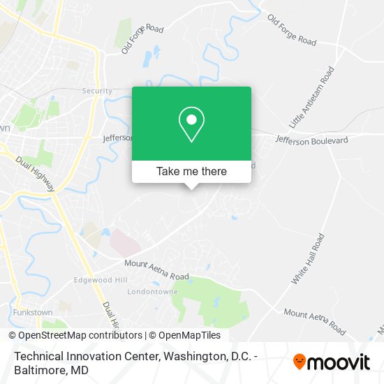 Technical Innovation Center map