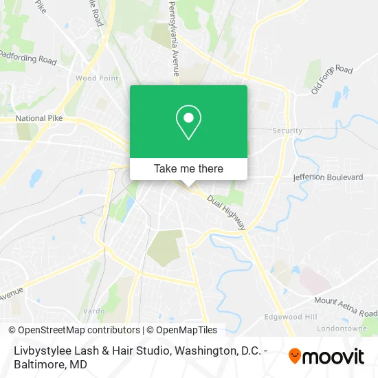 Mapa de Livbystylee Lash & Hair Studio