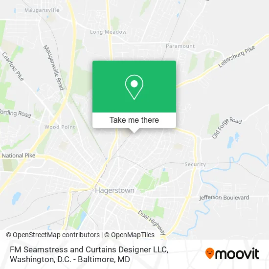 Mapa de FM Seamstress and Curtains Designer LLC
