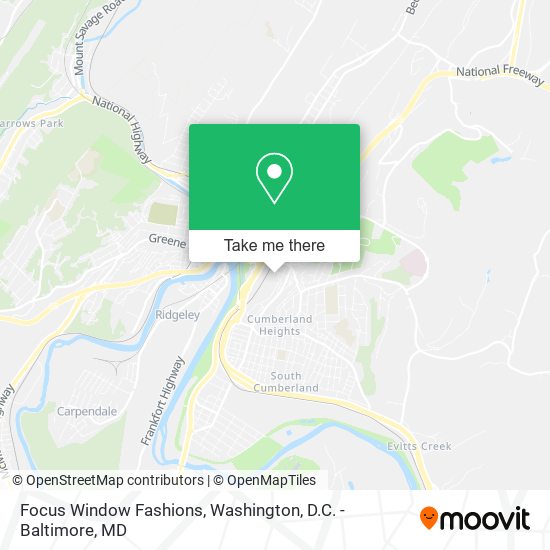 Mapa de Focus Window Fashions