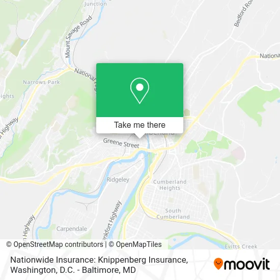 Nationwide Insurance: Knippenberg Insurance map