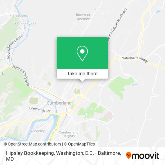 Hipsley Bookkeeping map