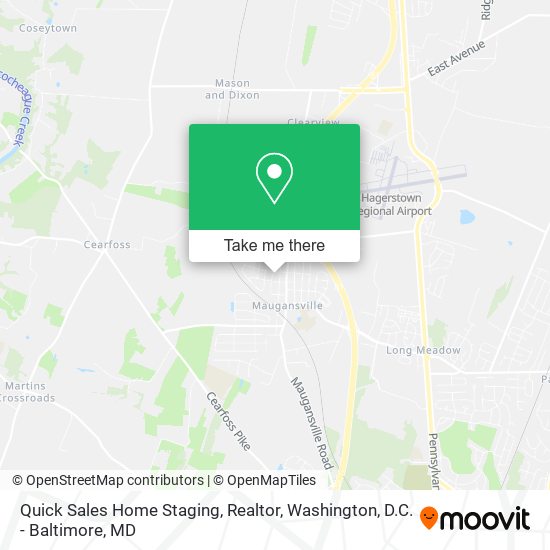 Quick Sales Home Staging, Realtor map